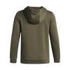 Boys' Under Armour Youth Armour Fleece Embossed Hoodie - 390 - MARINE GREEN