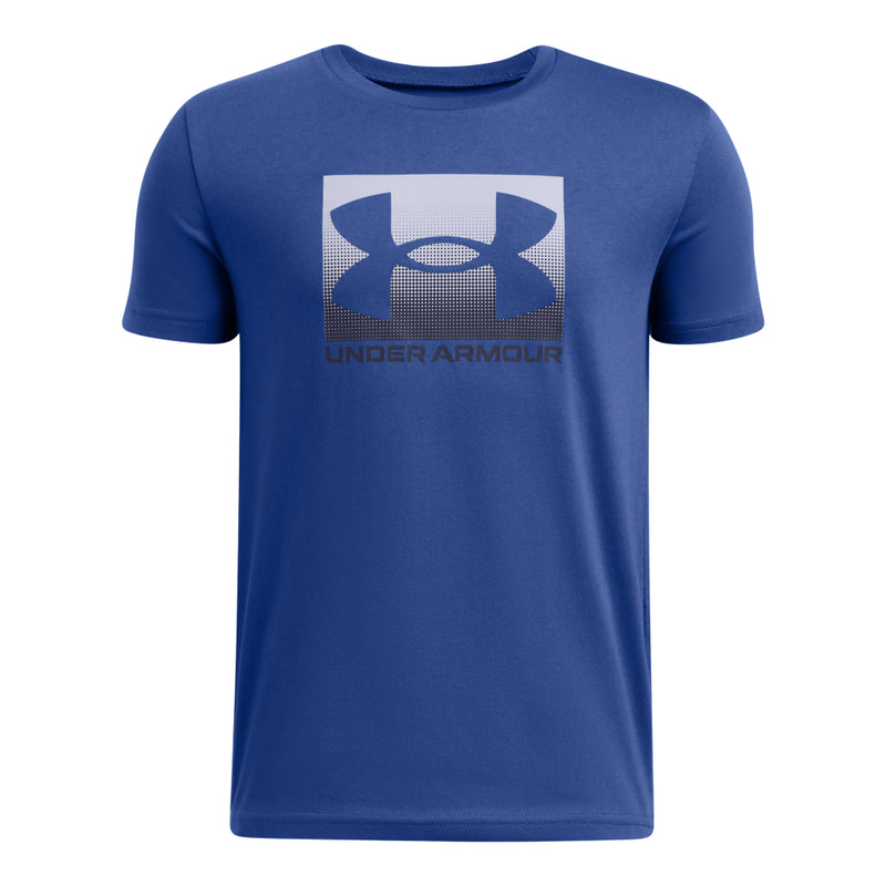 Boys' Under Armour Youth Boxed Sports T-Shirt - 432 - TECH BLUE