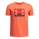 Boys' Under Armour Youth Boxed Sports T-Shirt - 847 FIRE