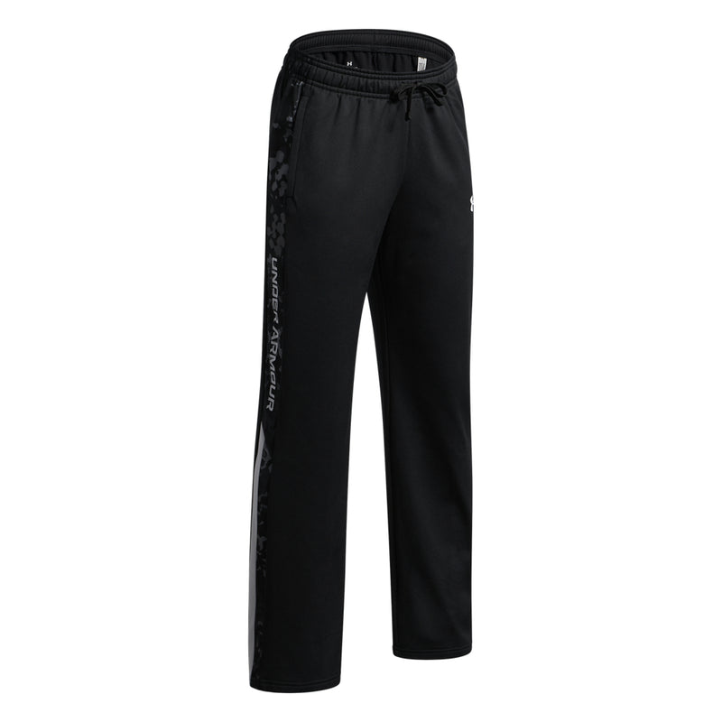 Boys' Under Armour Youth Brawler Print Fill Tapered Pant - 001 - BLACK