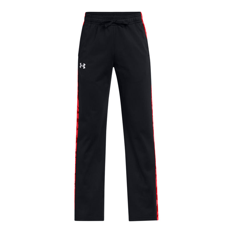 Boys' Under Armour Youth Brawler Print Pant - 001 - BLACK