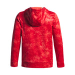 Boys' Under Armour Youth Fleece Printed Hoodie - 714 RED