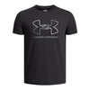 Boys' Under Armour Youth Foundation T-Shirt - 001 - BLACK