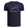 Boys' Under Armour Youth Foundation T-Shirt - 410 - NAVY