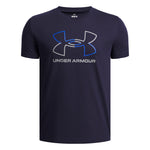 Boys' Under Armour Youth Foundation T-Shirt - 410 - NAVY