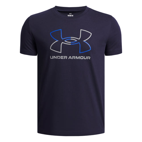 Boys' Under Armour Youth Foundation T-Shirt - 410 - NAVY