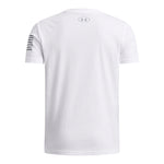 Boys' Under Armour Youth Freedom Big Logo T-Shirt - 100 - WHITE