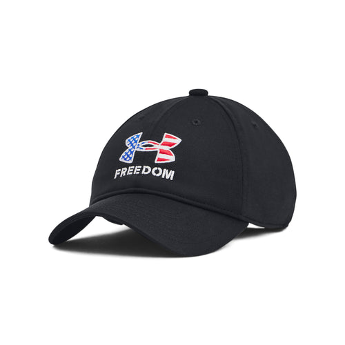 Boys' Under Armour Youth Freedom Blitzing Adjustable Hat - 001 - BLACK