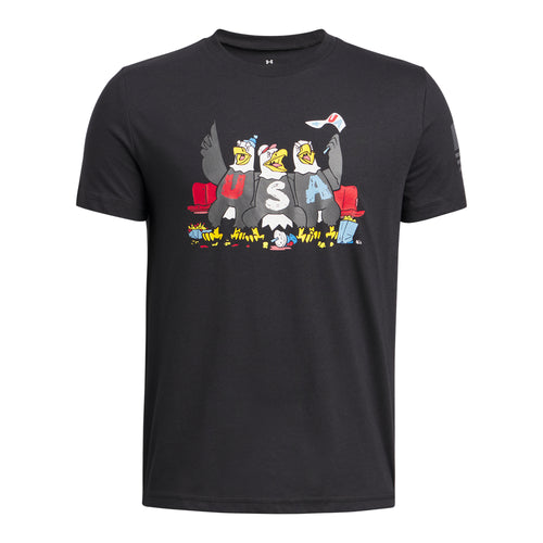 Boys' Under Armour Youth Freedom Fun Eagle T-Shirt - 002 - BLACK