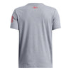 Boys' Under Armour Youth Freedom Stacked Logo T-Shirt - 035 - GREY