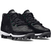 Boys' Under Armour Youth Harper 8 Mid RM Baseball Cleats - 001 - BLACK