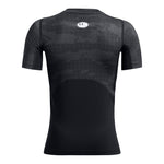 Boys' Under Armour Youth Heatgear Printed T-Shirt - 002 - BLACK
