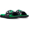 Boys' Under Armour Youth Ignite 7 Graphic Slide Sandal - 006 - BLACK