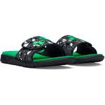 Boys' Under Armour Youth Ignite 7 Graphic Slide Sandal - 006 - BLACK