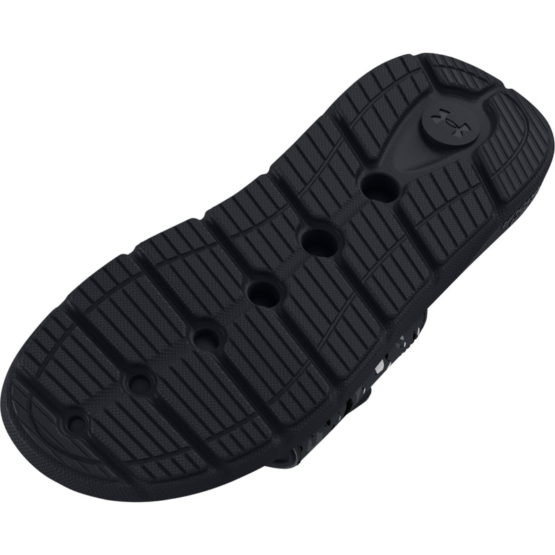 Boys' Under Armour Youth Ignite 7 Graphic Slide Sandal - 006 - BLACK