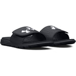 Boys' Under Armour Youth Ignite 7 Slide Sandal - 001 - BLACK