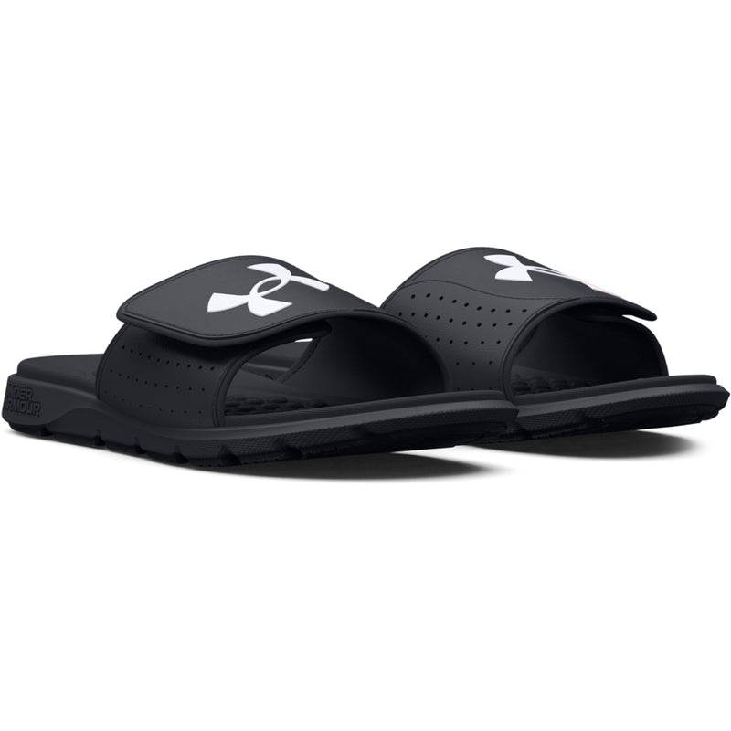 Boys' Under Armour Youth Ignite 7 Slide Sandal - 001 - BLACK