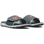 Boys' Under Armour Youth Ignite 7 Slide Sandal - 100 GRAV