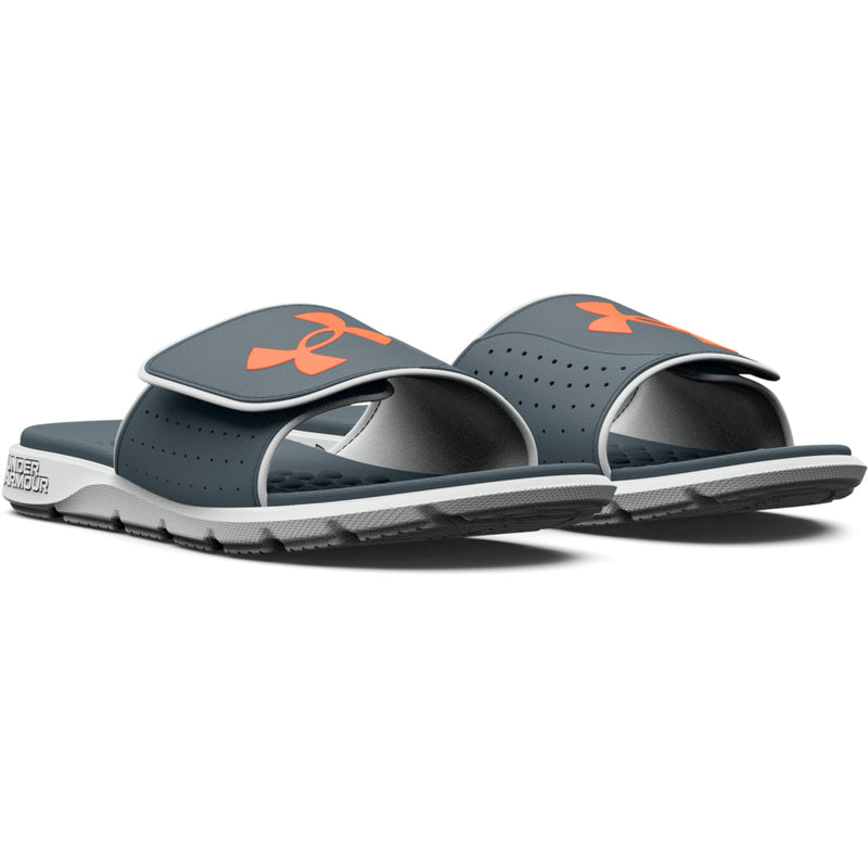 Boys' Under Armour Youth Ignite 7 Slide Sandal - 100 GRAV