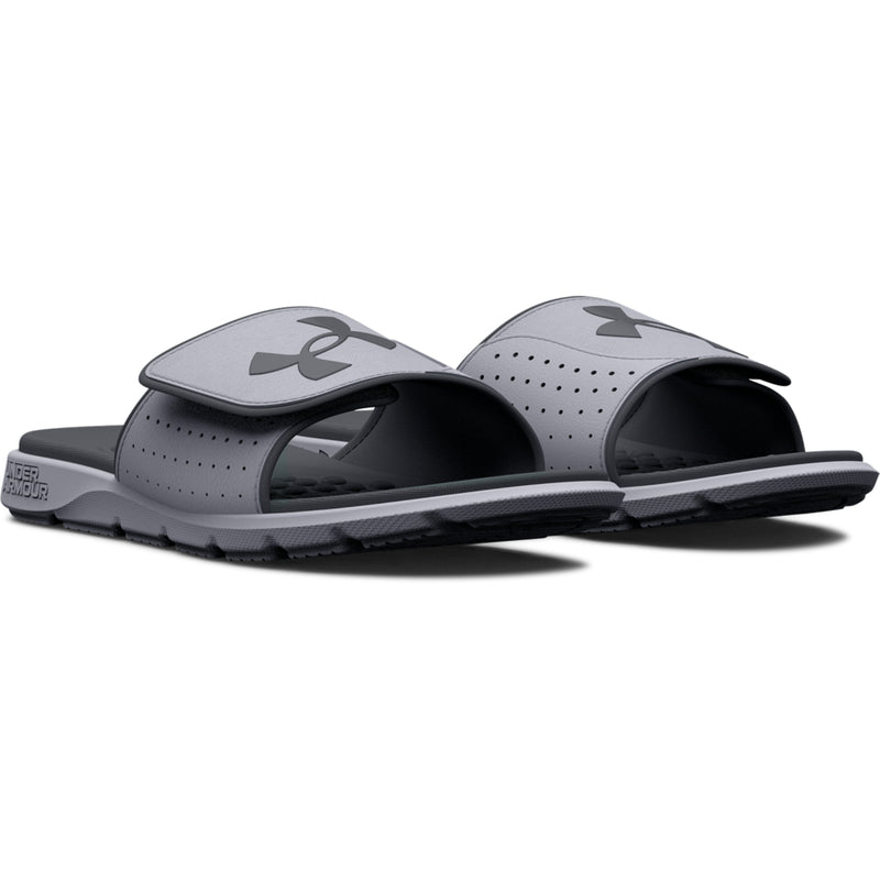 Boys' Under Armour Youth Ignite 7 Slide Sandal - 103 GREY