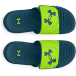 Boys' Under Armour Youth Ignite 7 Slide Sandal - 301 LIME