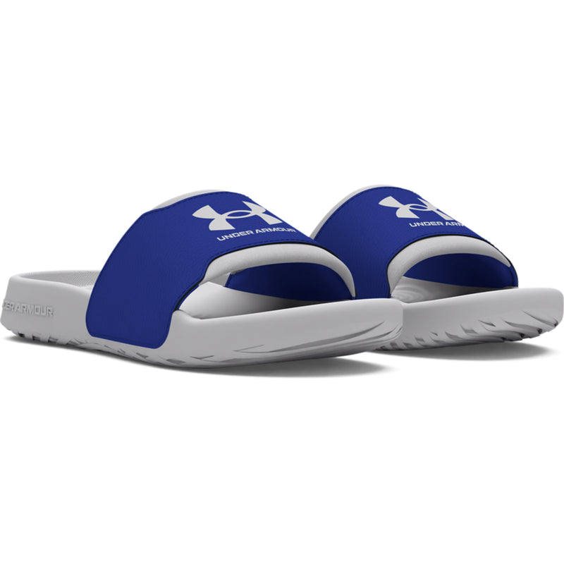 Boys' Under Armour Youth Ignite Select Slide Sandal - 100 - GREY