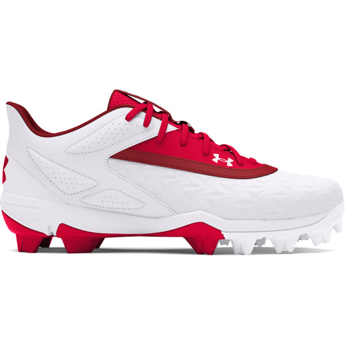 Boys' Under Armour Youth Leadoff Low RM 3.0 Baseball Cleats - 600 - RED