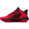 Boys' Under Armour Youth Lockdown 6 Basketball Shoes - 600 - RED