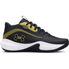 Boys' Under Armour Youth Lockdown 7 Basketball Shoe - 001 B/GL