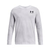 Boys' Under Armour Youth Logo All Over Print Longlseeve - 011 - WHITE
