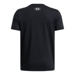 Boys' Under Armour Youth Logo Wordmark T-Shirt - 001 - BLACK