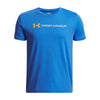 Boys' Under Armour Youth Logo Wordmark T-Shirt - 402
