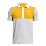 Boys' Under Armour Youth Performance Colorblock Polo - 014 YELL