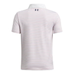 Boys' Under Armour Youth Performance Stripe Polo - 102 - WHITE