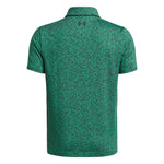 Boys' Under Armour Youth Playoff Printed Polo - 305 GREE