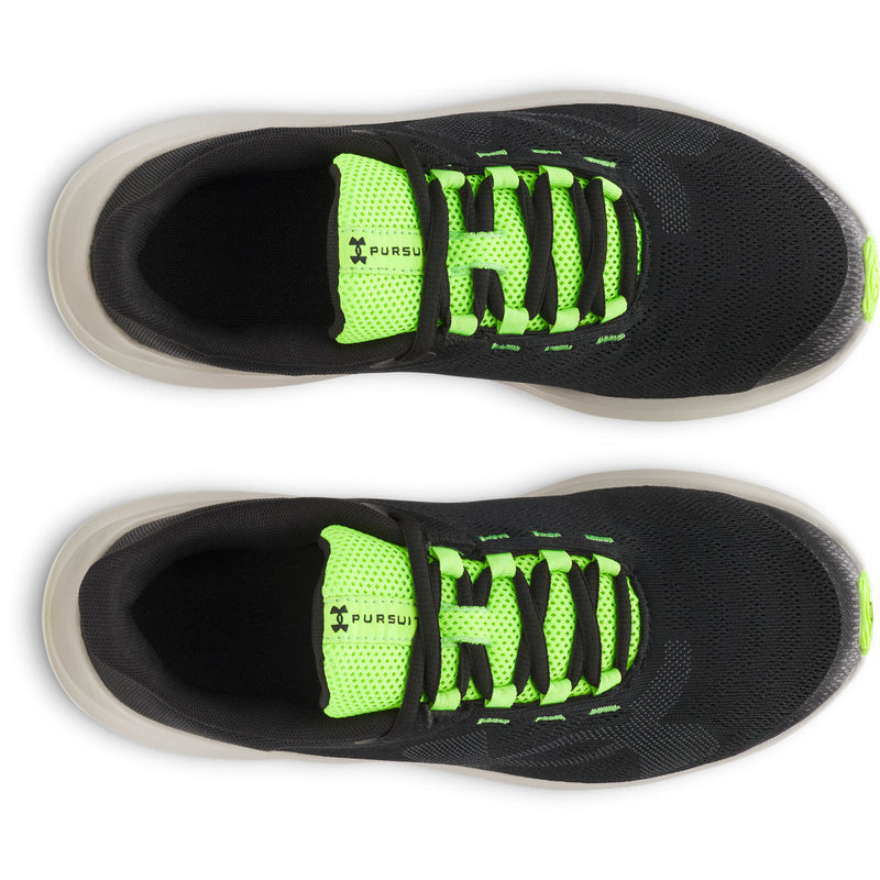 Boys' Under Armour Youth Pursuit 4 Big Logo - 003 - BLACK