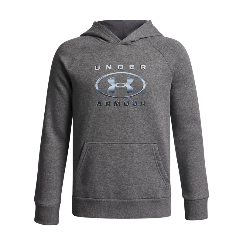 Boys' Under Armour Youth Rival Chrome Logo Hoodie - 025