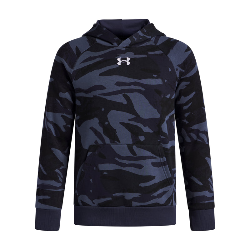 Boys' Under Armour Youth Rival Fleece Print Hoodie - 403