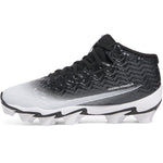 Boys' Under Armour Youth Spotlight Hammer Jr. Football Cleats - Wide - 001 - BLACK
