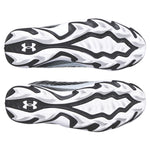 Boys' Under Armour Youth Spotlight Hammer Jr. Football Cleats - Wide - 001 - BLACK