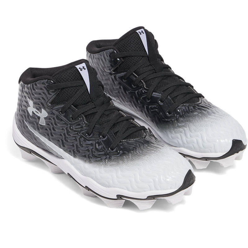 Boys' Under Armour Youth Spotlight Hammer Jr. Football Cleats - 001 - BLACK