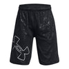 Boys' Under Armour Youth Stunt 3.0 Emboss Short - 001 - BLACK