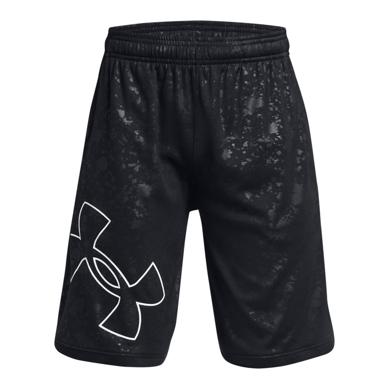 Boys' Under Armour Youth Stunt 3.0 Emboss Short - 001 - BLACK