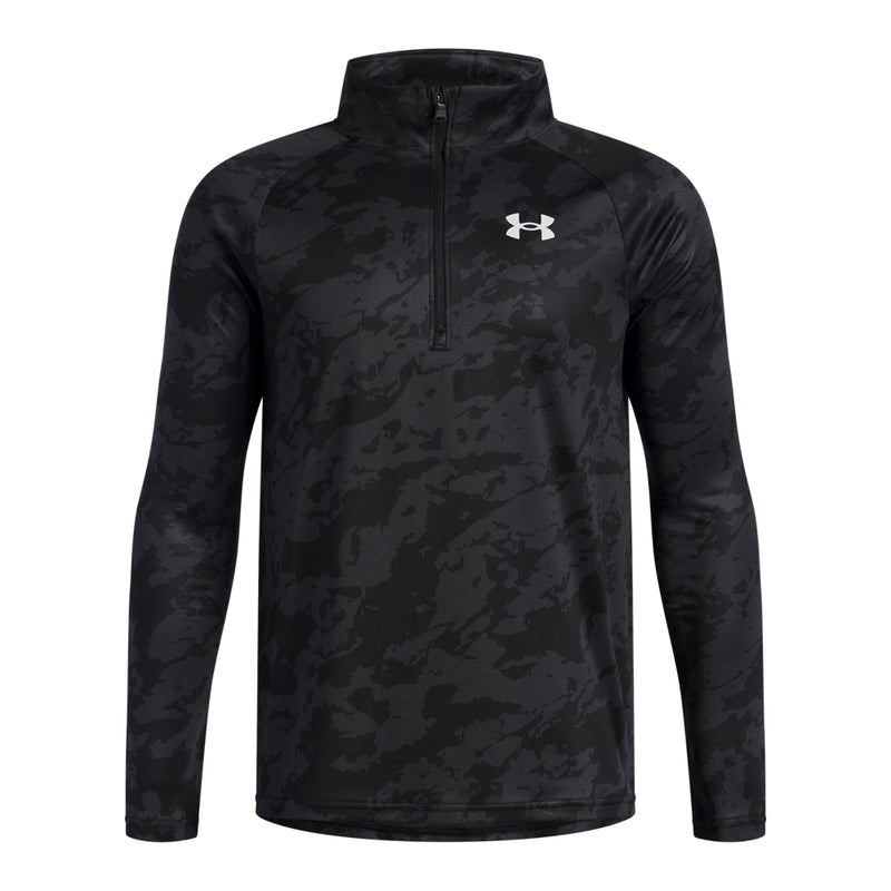 Boys' Under Armour Youth Tech 2.0 1/2 Zip - 003 - BLACK