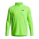 Boys' Under Armour Youth Tech 2.0 1/2 Zip - 389 - HYPER GREEN