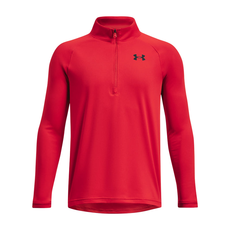 Boys' Under Armour Youth Tech 2.0 1/2 Zip - 600 - RED