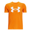 Boys' Under Armour Youth Tech Big Logo Tee - 801 ORNG