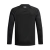 Boys' Under Armour Youth Tech Hybrid Print Longsleeve - 005 - BLACK