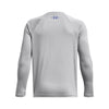 Boys' Under Armour Youth Tech Hybrid Print Longsleeve - 011 - GREY