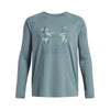 Boys' Under Armour Youth Tech Hybrid Print Longsleeve - 323